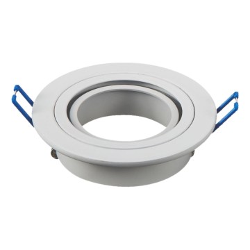 Aigostar - Raam sissehitatud laevalgustile GU10 läbimõõduga 9,1 cm valge