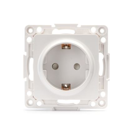 Aigostar - raamita SCHUKO seinakontakt 250V, valge