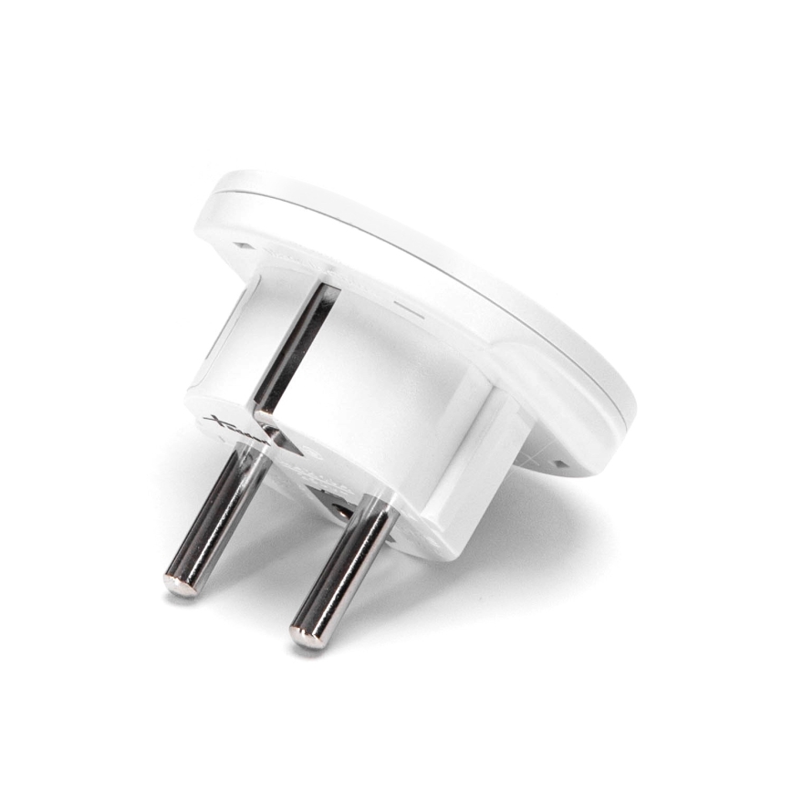 Aigostar - Reisiadapter EU jaoks, valge