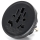 Aigostar - Reisivooluadapter EL-ile, must