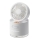 Aigostar - RGB Juhtmevaba mini lauaventilaator koos õhuniisutiga 10W/5V valge