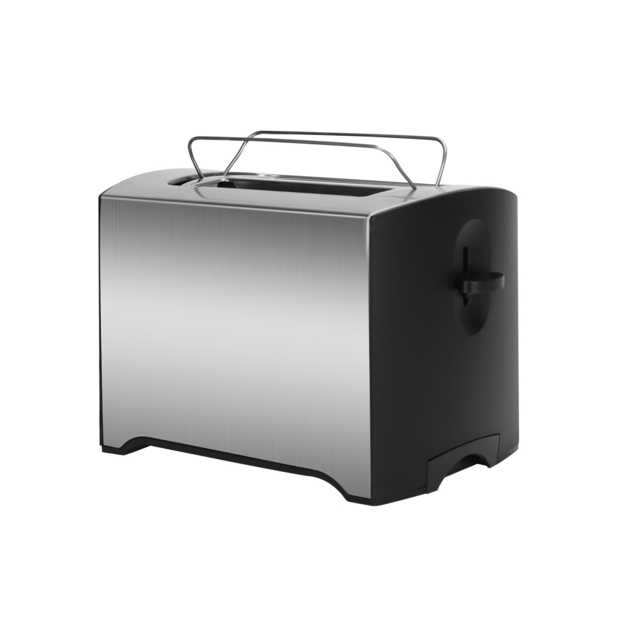 Aigostar - Röster, 2 auguga 900W/230V matt kroom