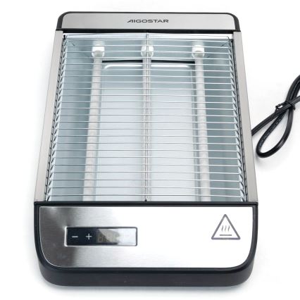 Aigostar - Röster 840-1000W/230V matt kroom
