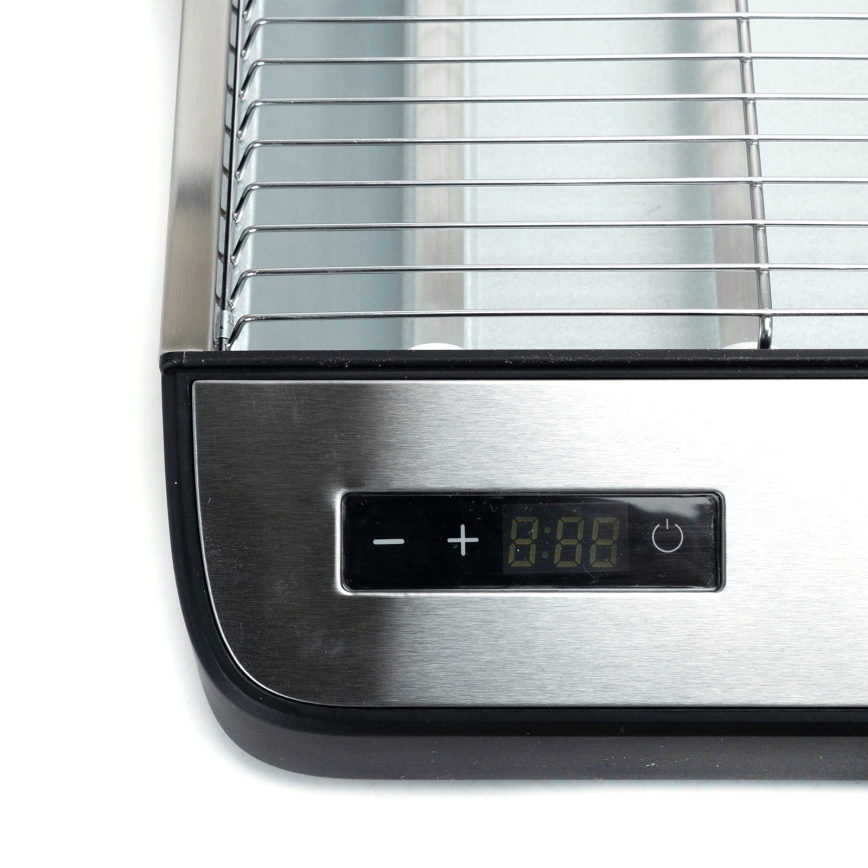 Aigostar - Röster 840-1000W/230V matt kroom