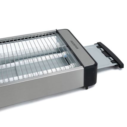 Aigostar - Röster 840-1000W/230V matt kroom