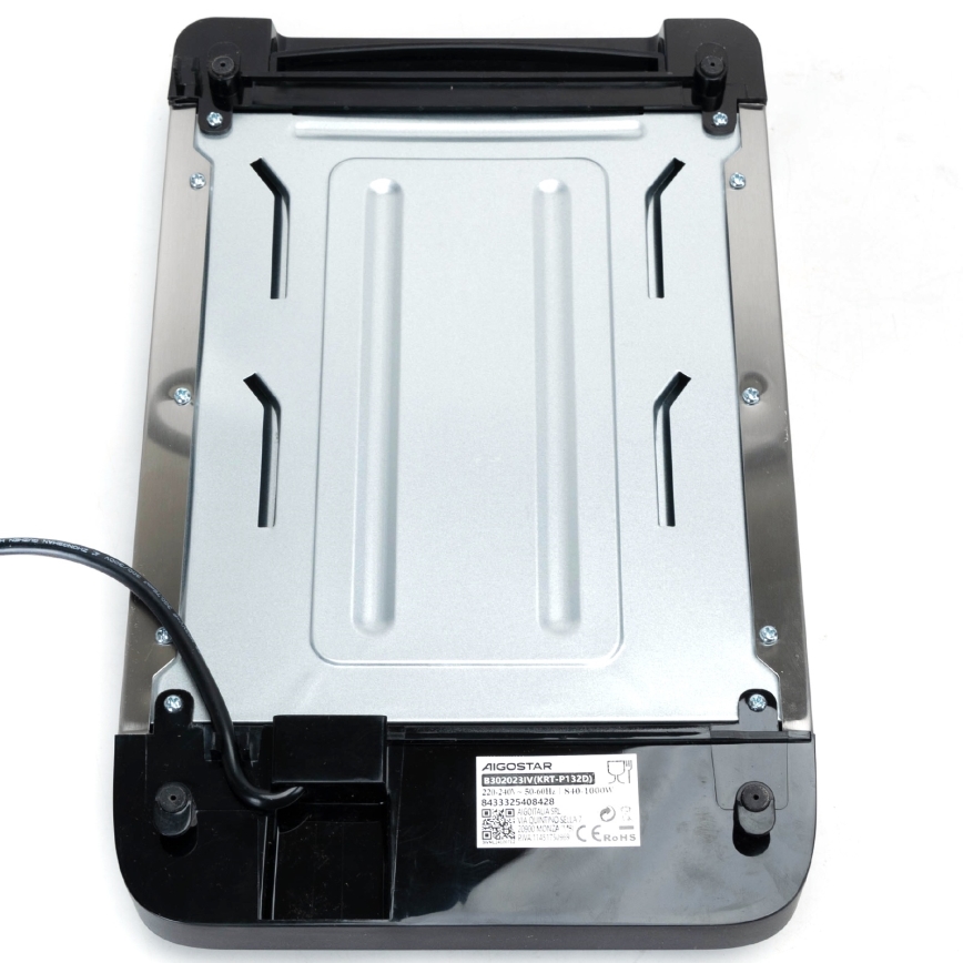 Aigostar - Röster 840-1000W/230V matt kroom