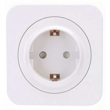 Aigostar - SCHUKO seinapistikupesa raamiga 250V/16A valge