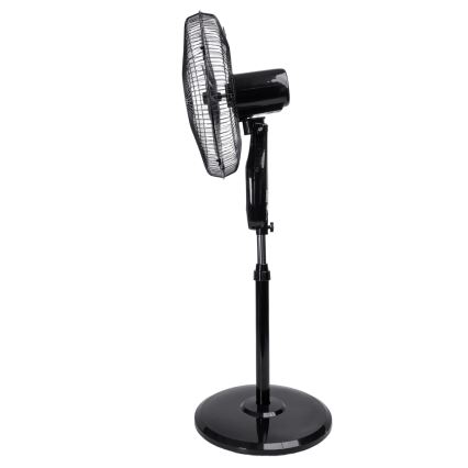 Aigostar - põrandaventilaator 60W/230V 130 cm must + kaugjuhtimispult