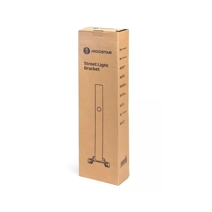 Aigostar - Tänavalambihoidik 48,9 cm must