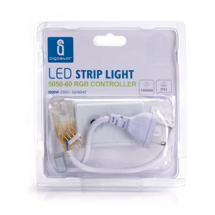 Aigostar - Toiteallikas LED-ribadele 1000W/230V valge