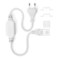 Aigostar - Toiteallikas LED-ribadele 8 mm 600W/230V valge