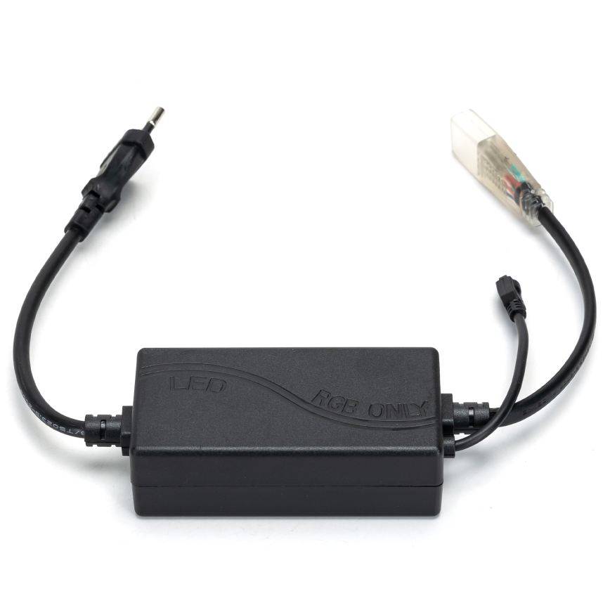 Aigostar - Toitekaabel LED RGB-ribale 600W/230V kaugjuhtimispuldiga