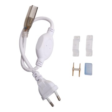 Aigostar - Toiteplokk LED-ribadele 1000W/230V, valge