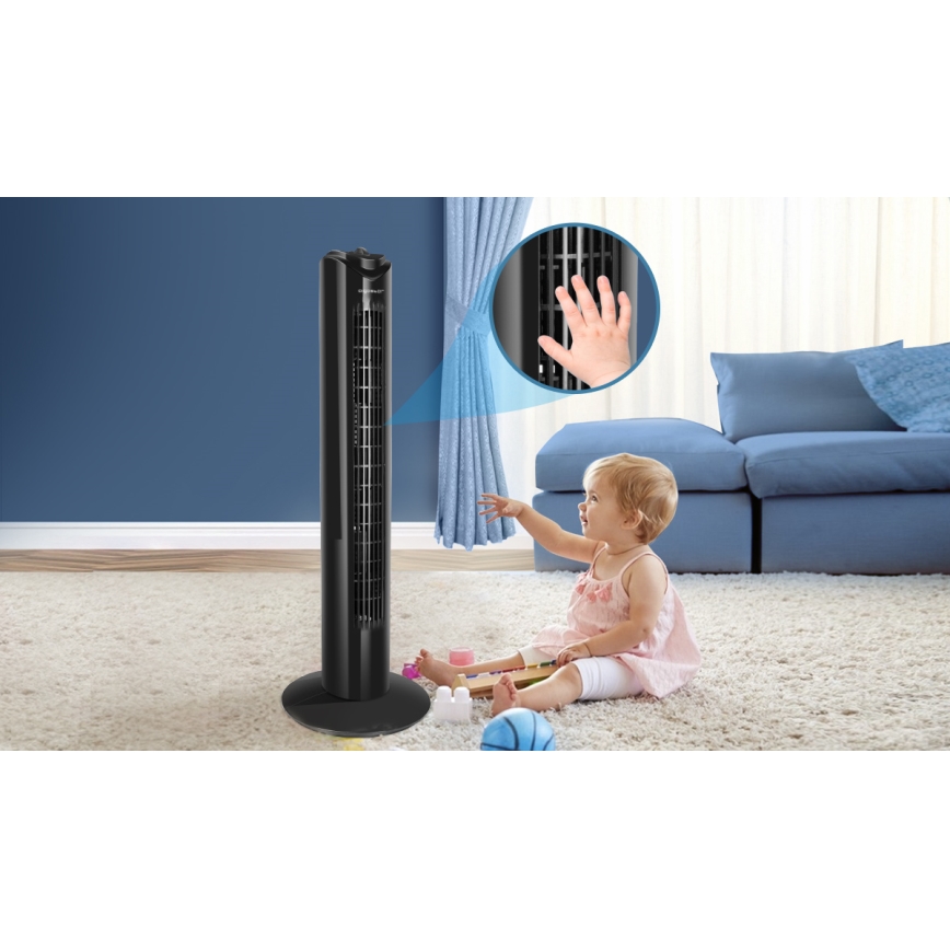 Aigostar - Tornventilaator 45W/230V must