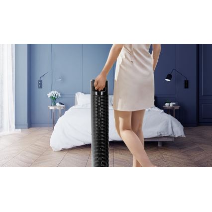 Aigostar - Tornventilaator 45W/230V must