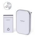 Aigostar - Traadita uksekell pistikusse 230V/12V IP44 valge