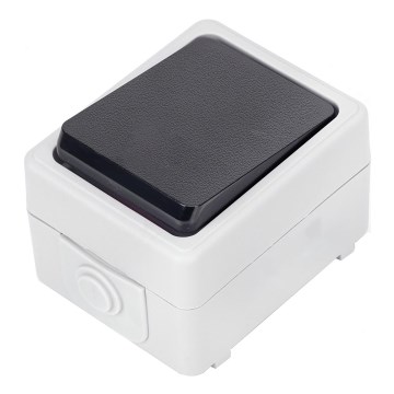 Aigostar - Ühe nupuga lüliti IP54