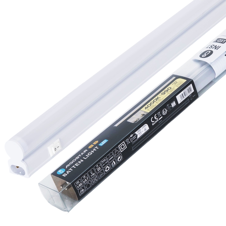 Aigostar - ühendatav LED-valgusti LED/9W/230V 4000K 57,2 cm