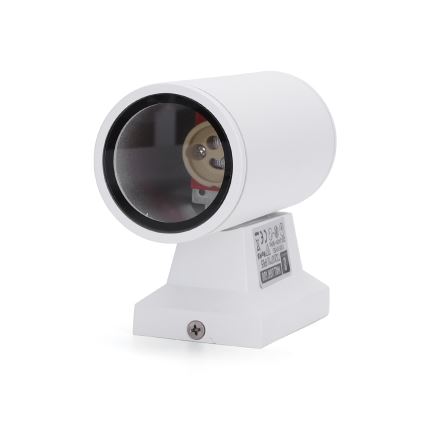 Aigostar - Valge ümmargune välisseinavalgusti 1xGU10/230V IP65
