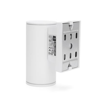 Aigostar - Valge ümmargune välisseinavalgusti 1xGU10/230V IP65