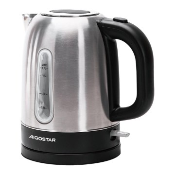 Aigostar - Veekeetja 1,7l 2200W/230V matt kroom
