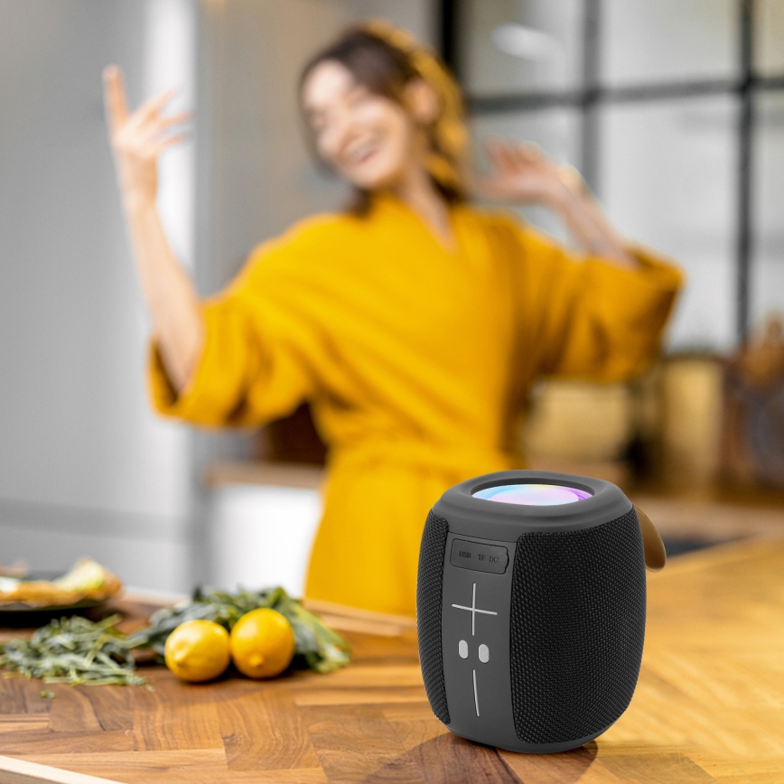 AKAI ABTS-V5 BL - Juhtmevaba kõlar mikrofoniga, 3 W võimsus, 1200 mAh aku, sinine