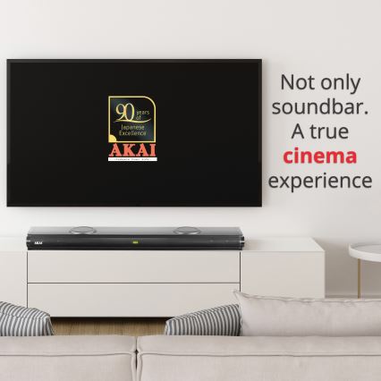 AKAI ASB-29 - Soundbar aktiivse subwooferiga 120W/230V + kaugjuhtimispult