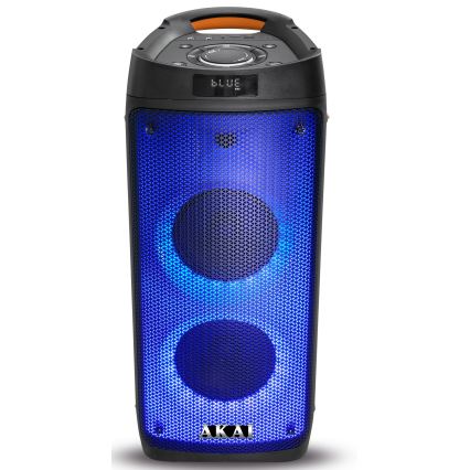 AKAI PARTY BOX 810 - juhtmevaba kõlar 65W/230V 5000 mAh + kaugjuhtimispult