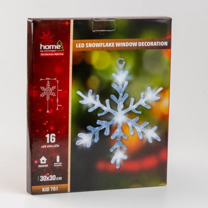 Aknakaunistus 8x LED/3xAA