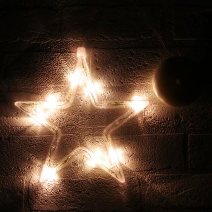 Aknakaunistus 8x LED/3xAA