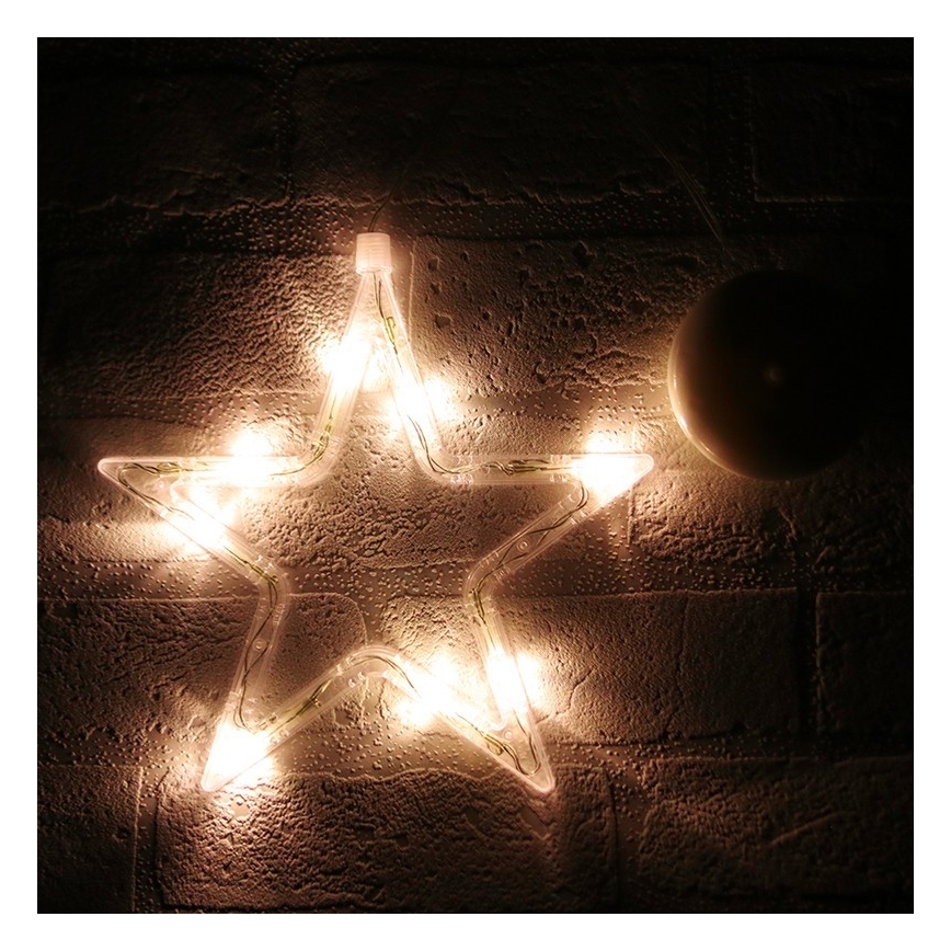 Aknakaunistus 8x LED/3xAA