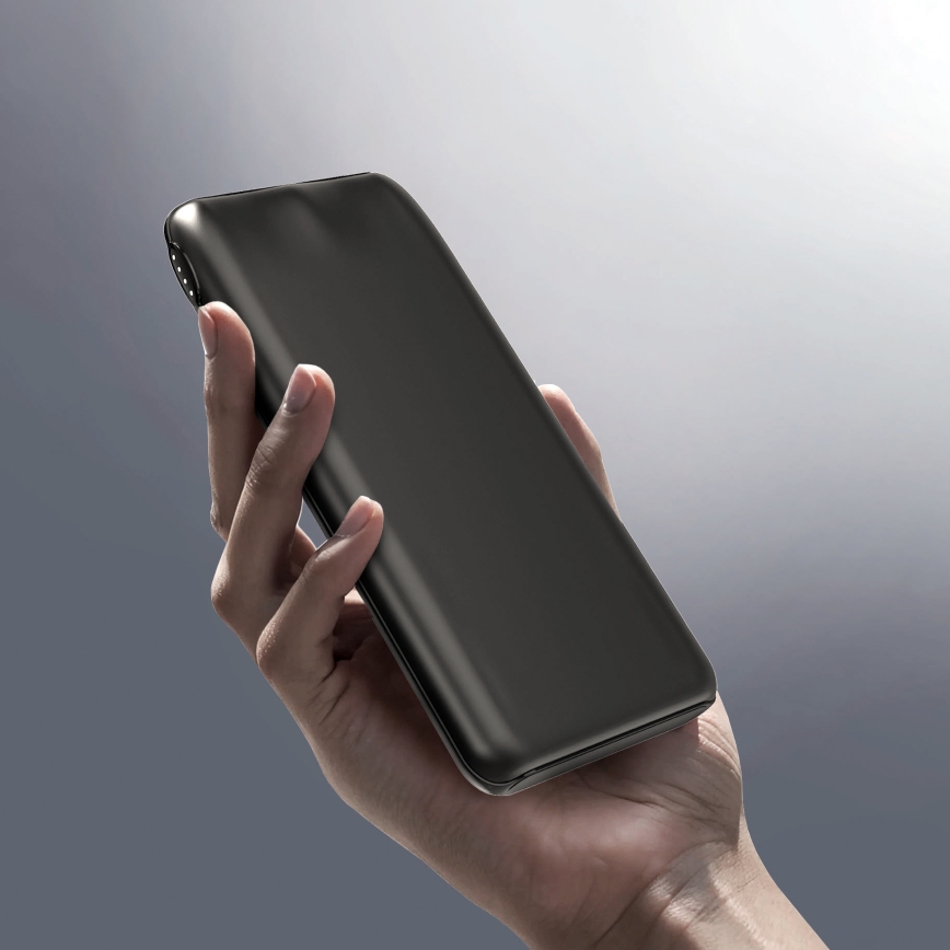 Akupank 10000 mAh 10W Power Delivery 2xUSB-C + 1xUSB-A must