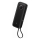Akupank 20000 mAh, 1× USB-A + 2× USB-C, koos 1 m USB-kaabliga, must