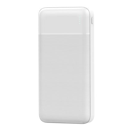 Akupank 20000 mAh 3,7V valge