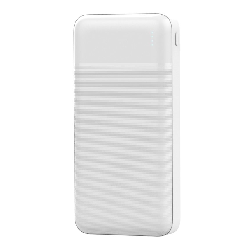 Akupank 20000 mAh 3,7V valge