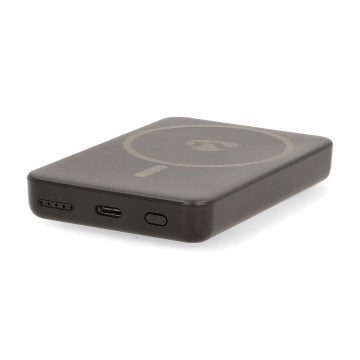 Akupank 2in1 juhtmevaba laadimisega MagSafe 5000 mAh must