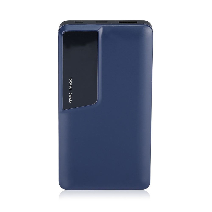 akupank ekraaniga 10000mAh/3,7V sinine