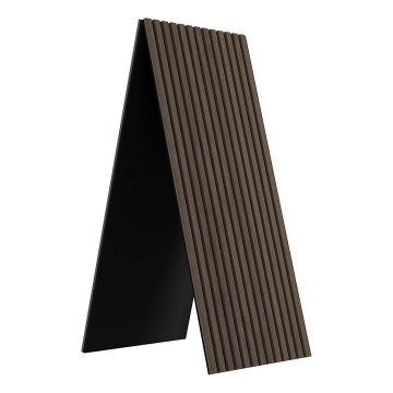 Akustiline seinapaneel VASALUND 240x52 cm pähkel