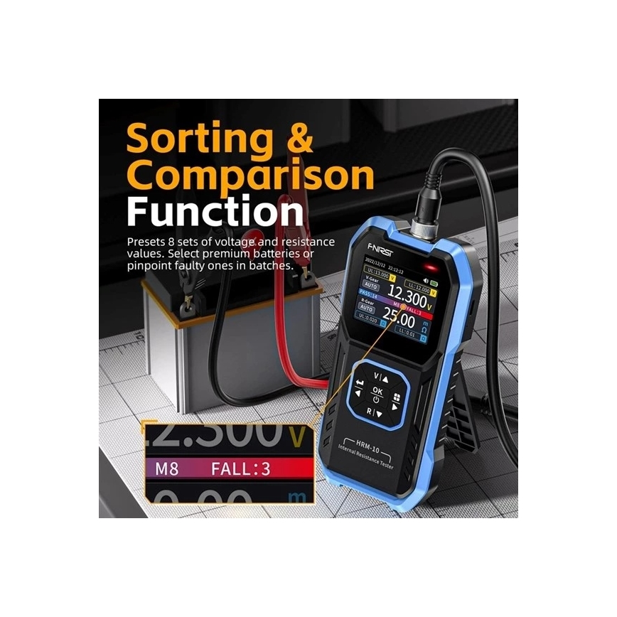Akutester 100 V 1000 mAh