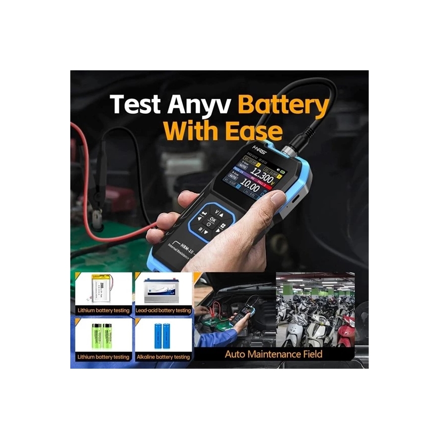 Akutester 100 V 1000 mAh