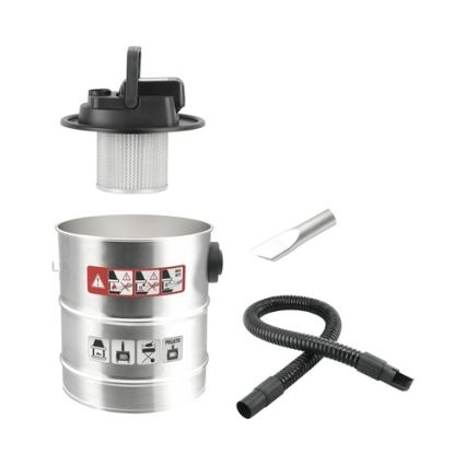 Akutoitel tuha tolmuimeja HEPA filtriga 12 l 110W/18V 2000 mAh matt kroom