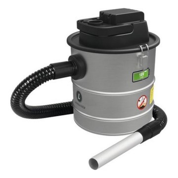 Akutoitel tuha tolmuimeja HEPA filtriga 12 l 110W/18V 2000 mAh matt kroom