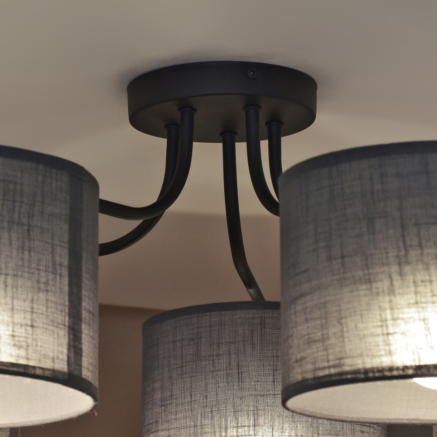 ALBA pinnapealne laelamp 5xE27/15W/230V, hall