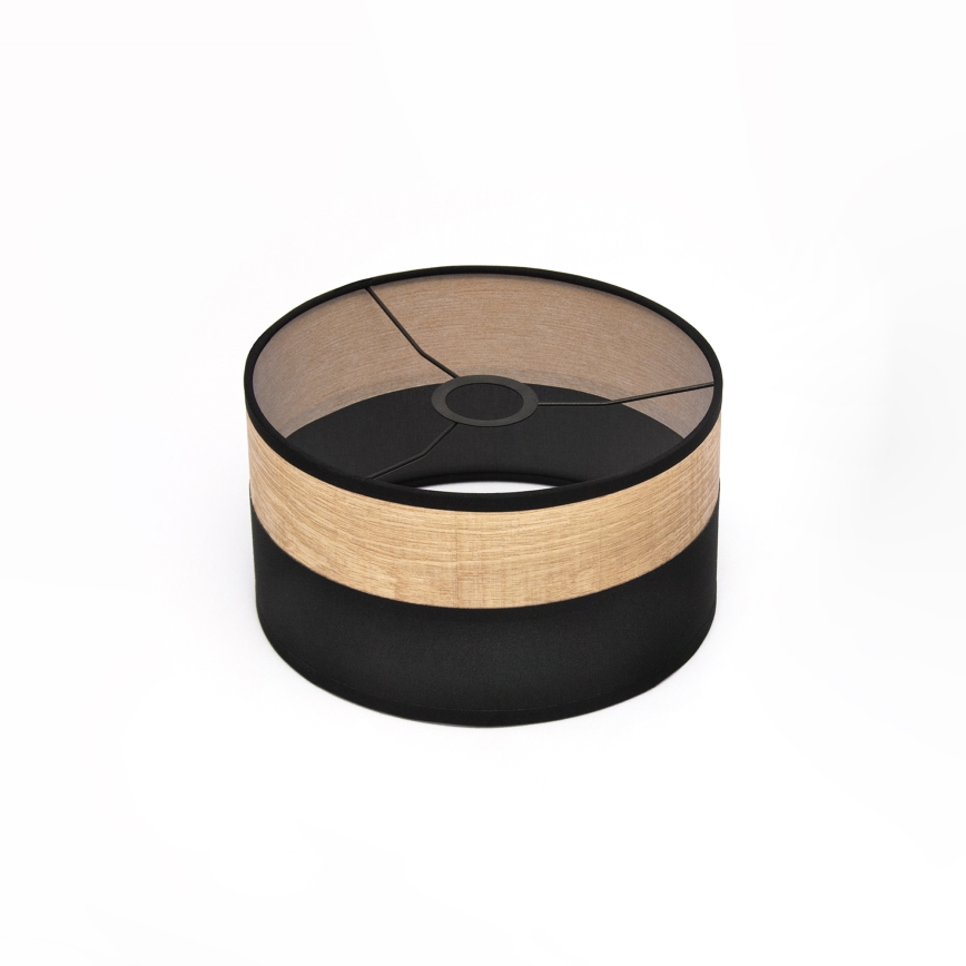 ALBA ripplamp kaablil, 1xE27/15W/230V, läbimõõt 25 cm, must/pruun