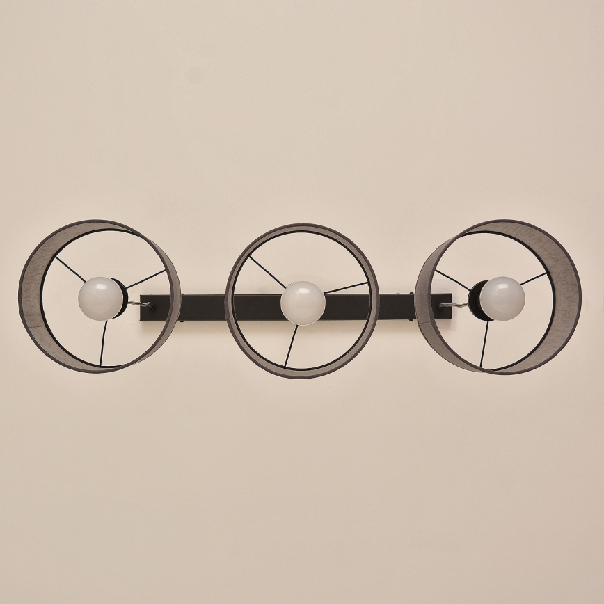 ALBA rippvalgusti kaabliga 3xE27/15W/230V hall