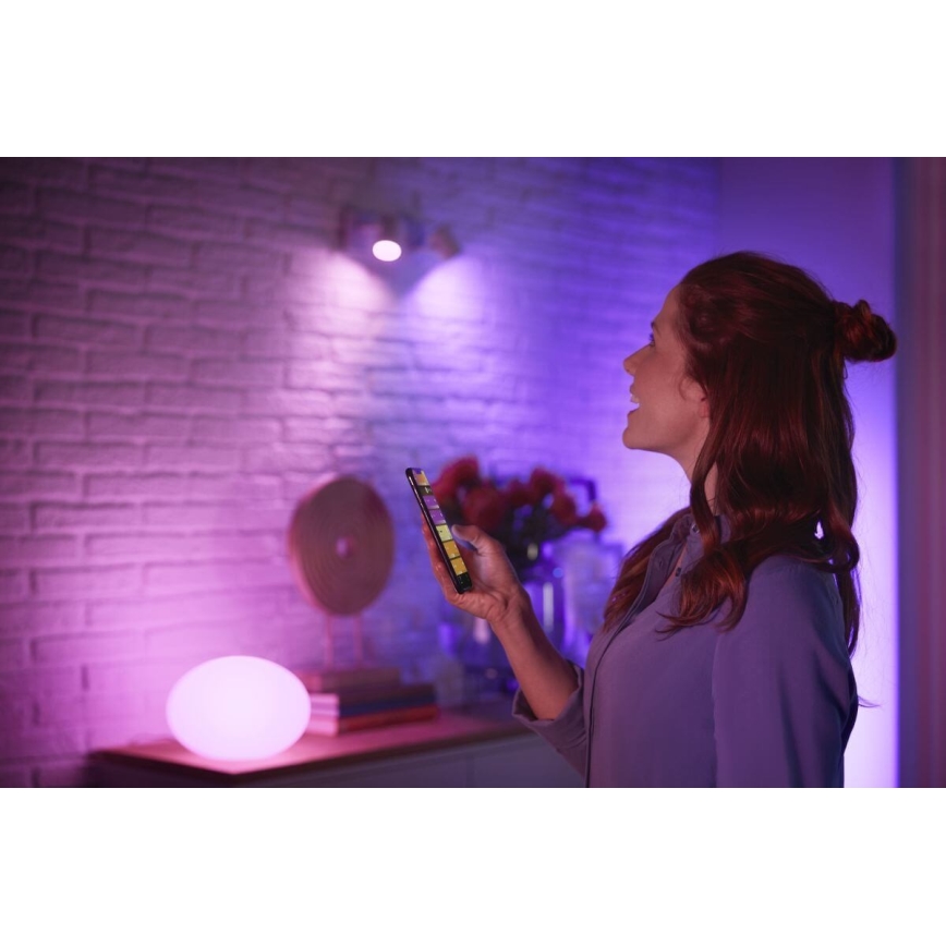 Algkomplekt Philips Hue White And Color Ambiance Essential 2xE27/8W/230V 2200-6500K + Hue bridge