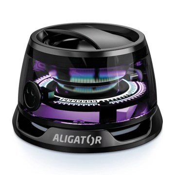 Aligator ABSMB01 - Mini Beat MagSafe-ühilduv magnetiline kõlar, 400 mAh, must