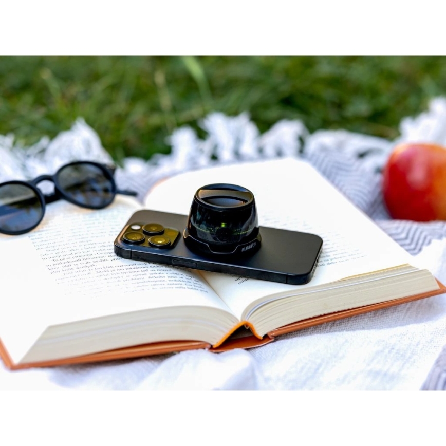 Aligator ABSMB01 - Mini Beat MagSafe-ühilduv magnetiline kõlar, 400 mAh, must