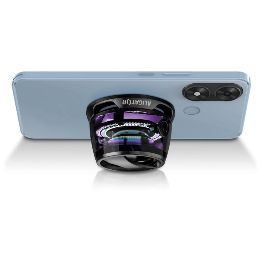 Aligator ABSMB01 - Mini Beat MagSafe-ühilduv magnetiline kõlar, 400 mAh, must