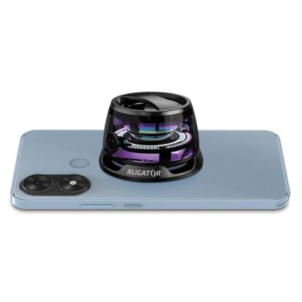Aligator ABSMB01 - Mini Beat MagSafe-ühilduv magnetiline kõlar, 400 mAh, must